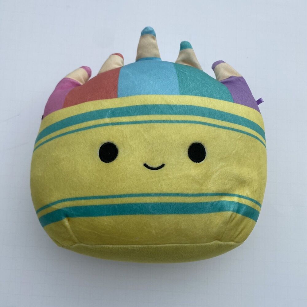 Squishmallow Kellytoy 8" Plush Cade Crayon Back To School Colored Pencils NWT